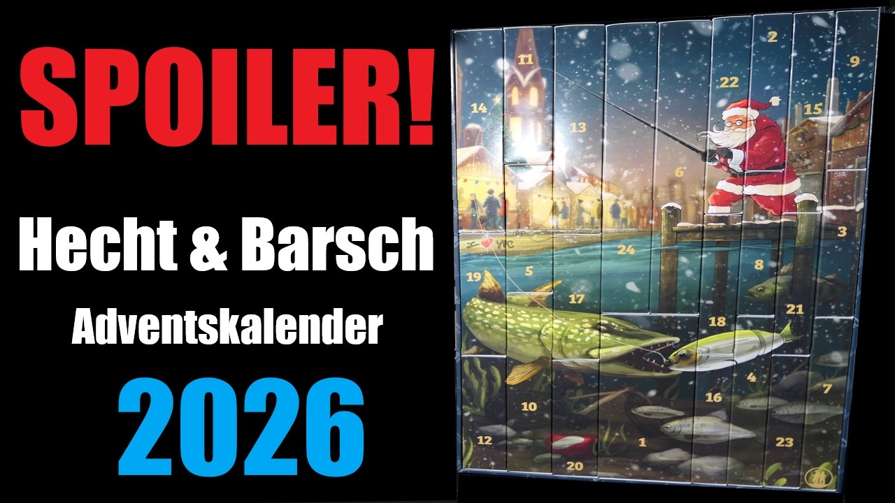 Hecht&Barsch 2026 Adventskalender – Der ganze Inhalt! Unboxing