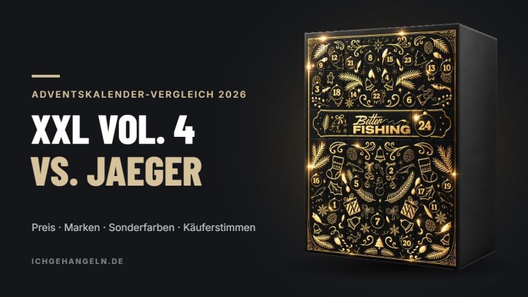 Jaeger Adventskalender 2026 im Vergleich mit dem XXL Adventskalender Vol. 4