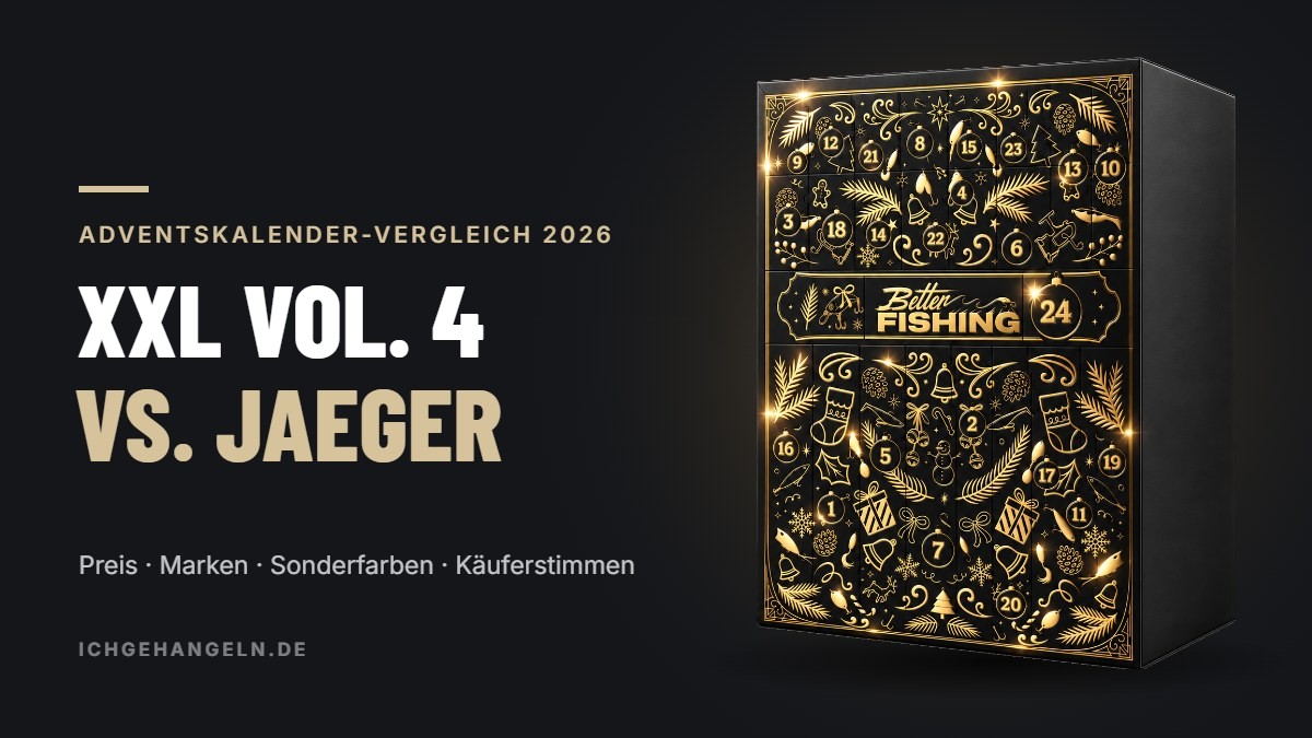 Jaeger Adventskalender 2026 im Vergleich mit dem XXL Adventskalender Vol. 4